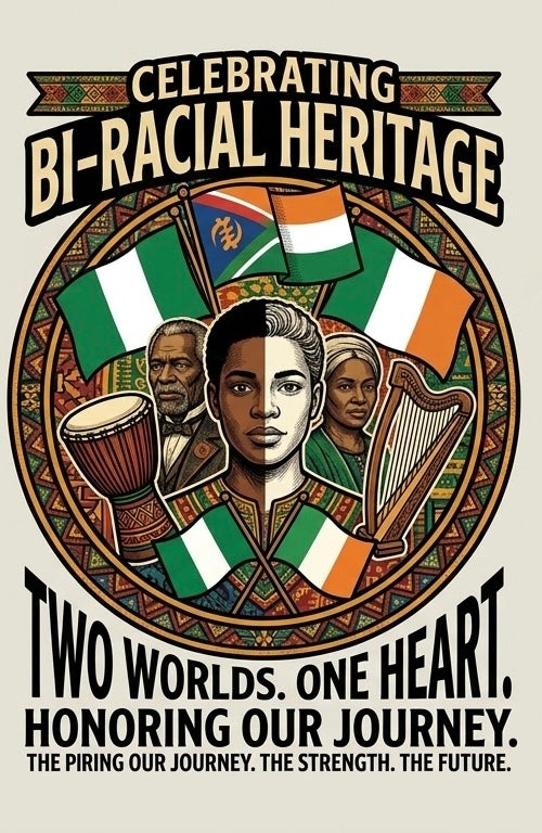 Bi-racial heritage